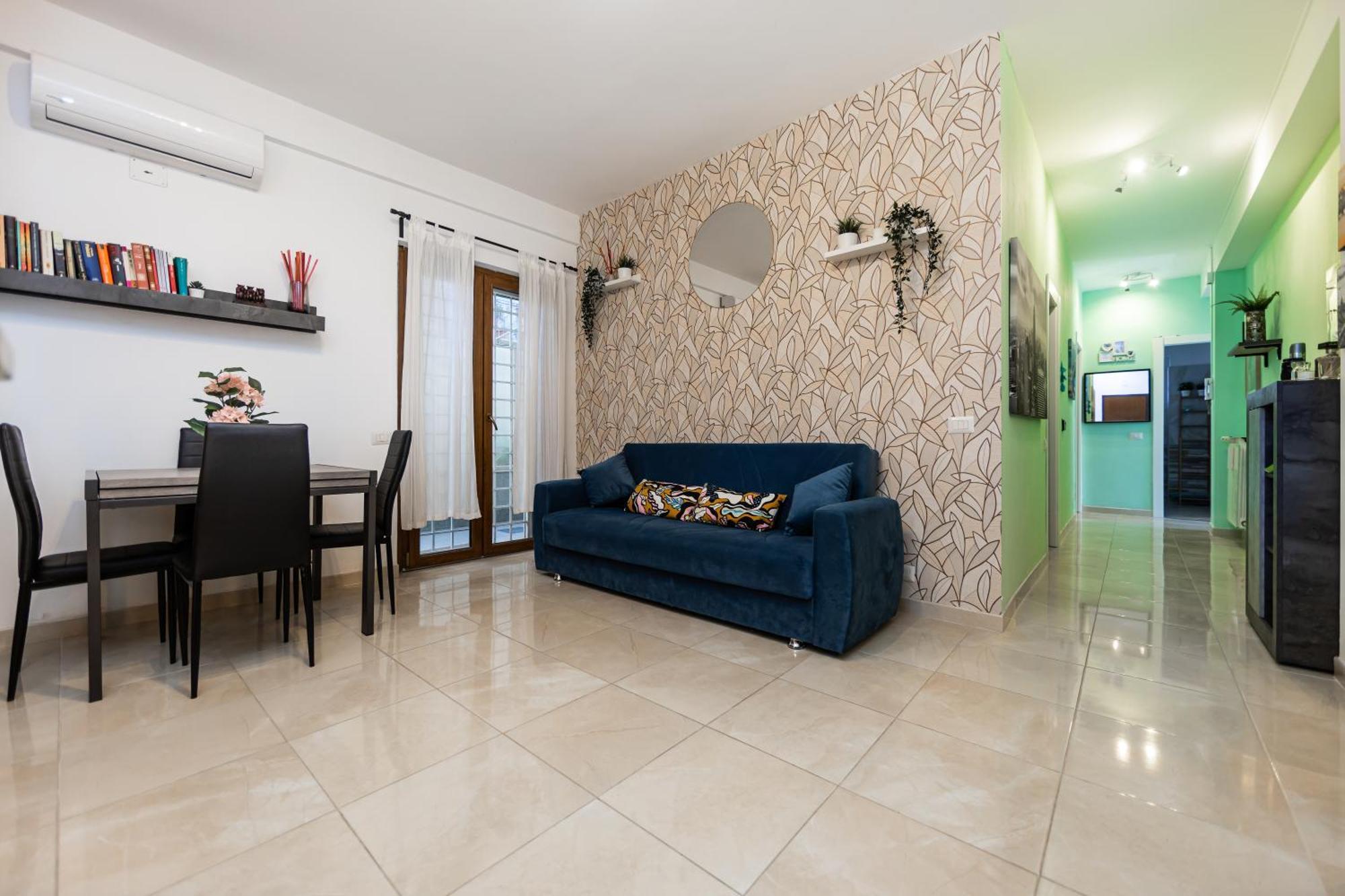 Lotus - Appartamento Sul Mare A Ostia Con Giardino Relax Zewnętrze zdjęcie